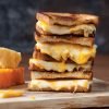 Trio Cheese Sandwich brown